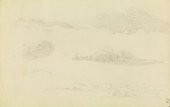 Skystudie over Elbtalkessel