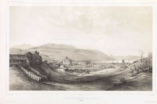 Utsyn over Trondheim fra Lillegården