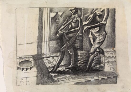 Komposisjon med to figurer