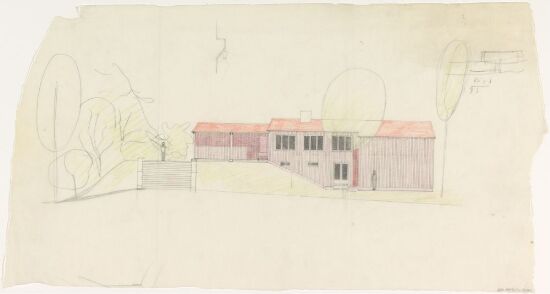 Utkast til hus for Aage Storstein