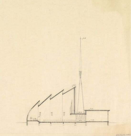 Utkast til kirke i Harstad