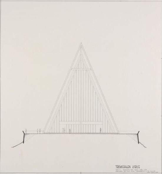 Terrengbehandlig rundt Tromsdalen kirke