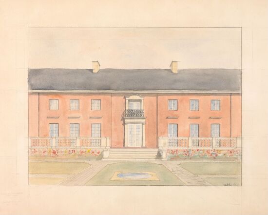 Enebolig i sammenhengende bebyggelse