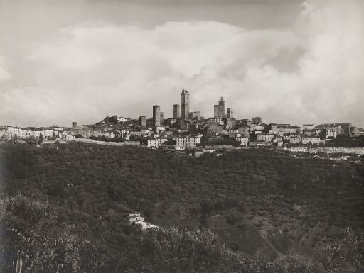 San Gimignano sett fra Poggio