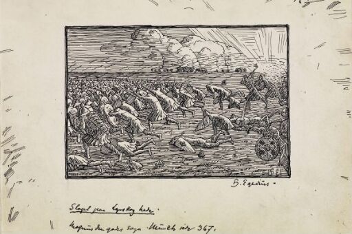 Battle Scene from Lyrskog Moor