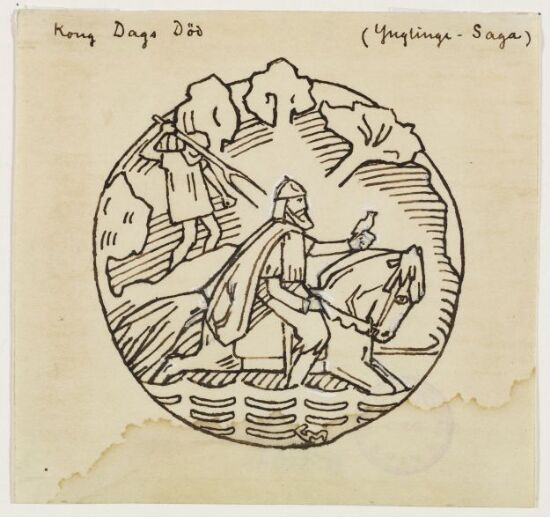 Til "Ynglinge-saga" i Snorre Sturlason, Kongesagaer, Kristiania 1899