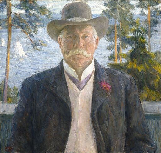 Portrait of the Composer Thorvald Lammers