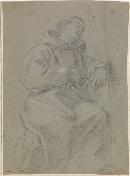 Sittende munk, sovende