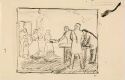Forarbeid til illustrasjon, Jonas Lie, "Familien på Gilje", København 1903 [-1904]