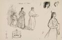 Forarbeid til illustrasjon, Jonas Lie, "Familien på Gilje", København 1903 [-1904]