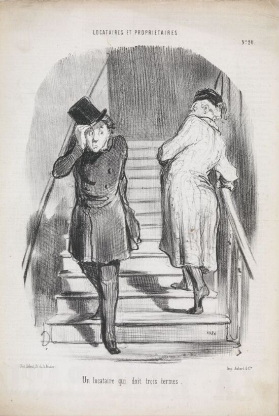 Three months behind in rent