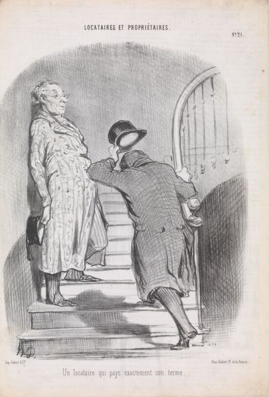 A tenant paying his rent on time