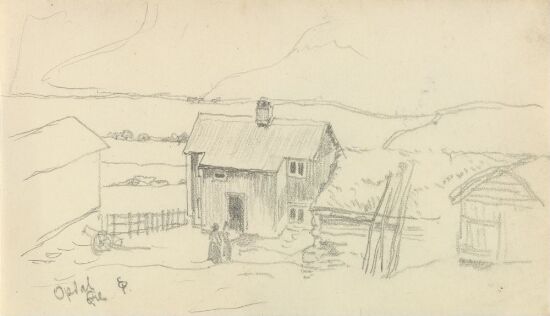 Fra Opdal ved Skogstad