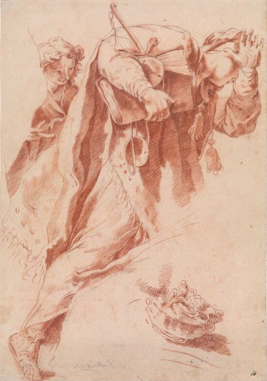 Female Figure holding a Balance