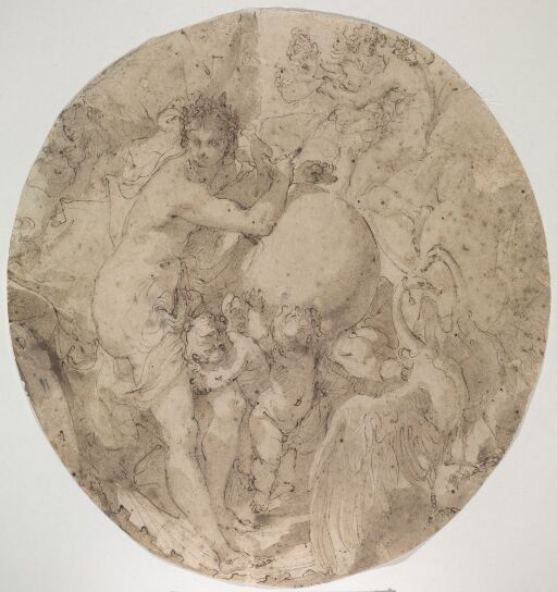 Venus med putti og svaner