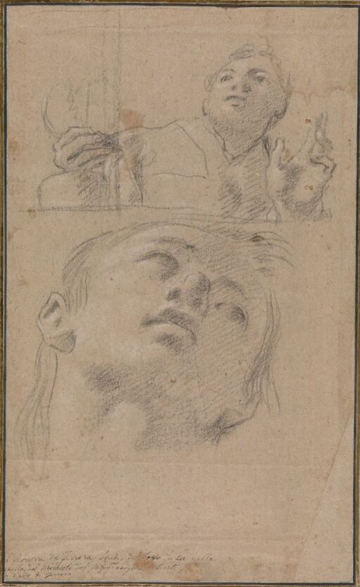 Study of a Priest; Head Study