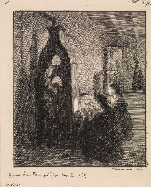 Illustrasjon til Jonas Lie "Familien på Gilje", København 1903 [-1904]