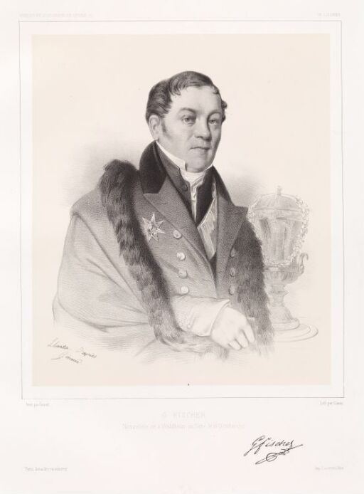 G. Fischer. Naturforsker født i Waldheim i Saxe, den 15. oktober 1771