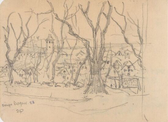 Ovenfor Bergene mot kaien, Stavanger