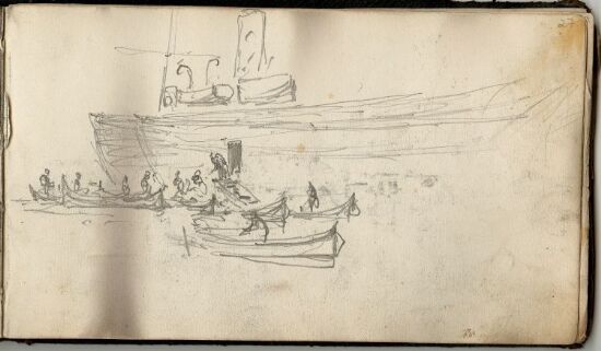 Dampbåt og småbåter