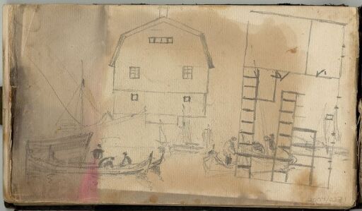 Svolvær Harbour; Plan of a Building