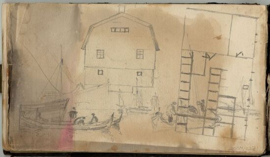 Svolvær Harbour; Plan of a Building