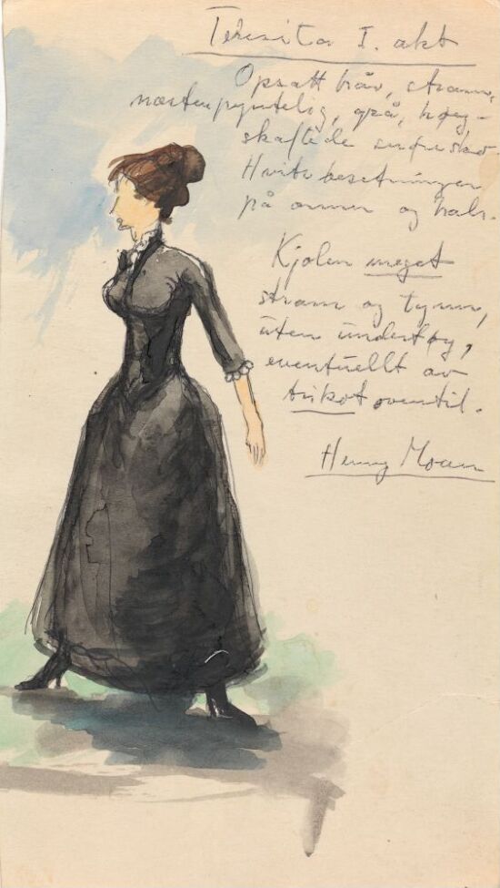I Knut Hamsuns "Livets spill", 1896