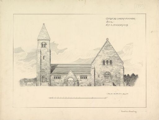 Kirke i normannisk stilt