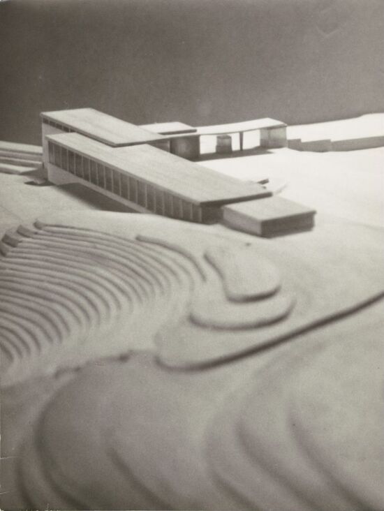 Utkast til museumsbygning for De Sandvigske Samlinger