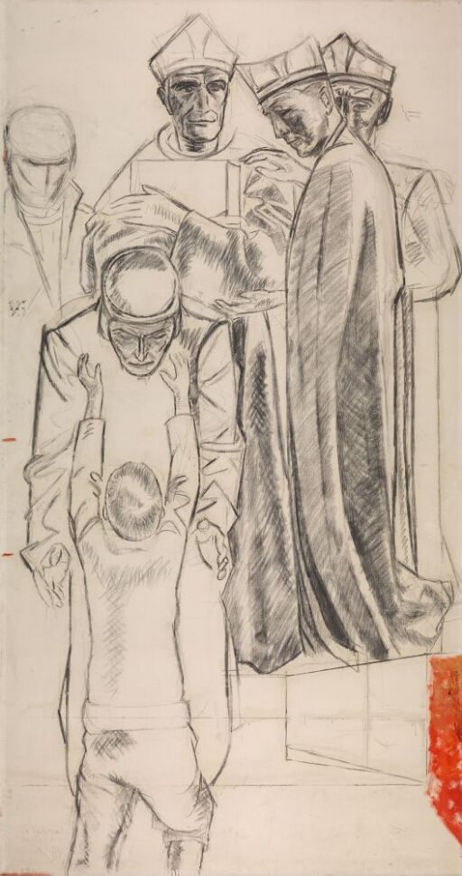 Sketch for the Altar Piece in Linkjöping Cathedral