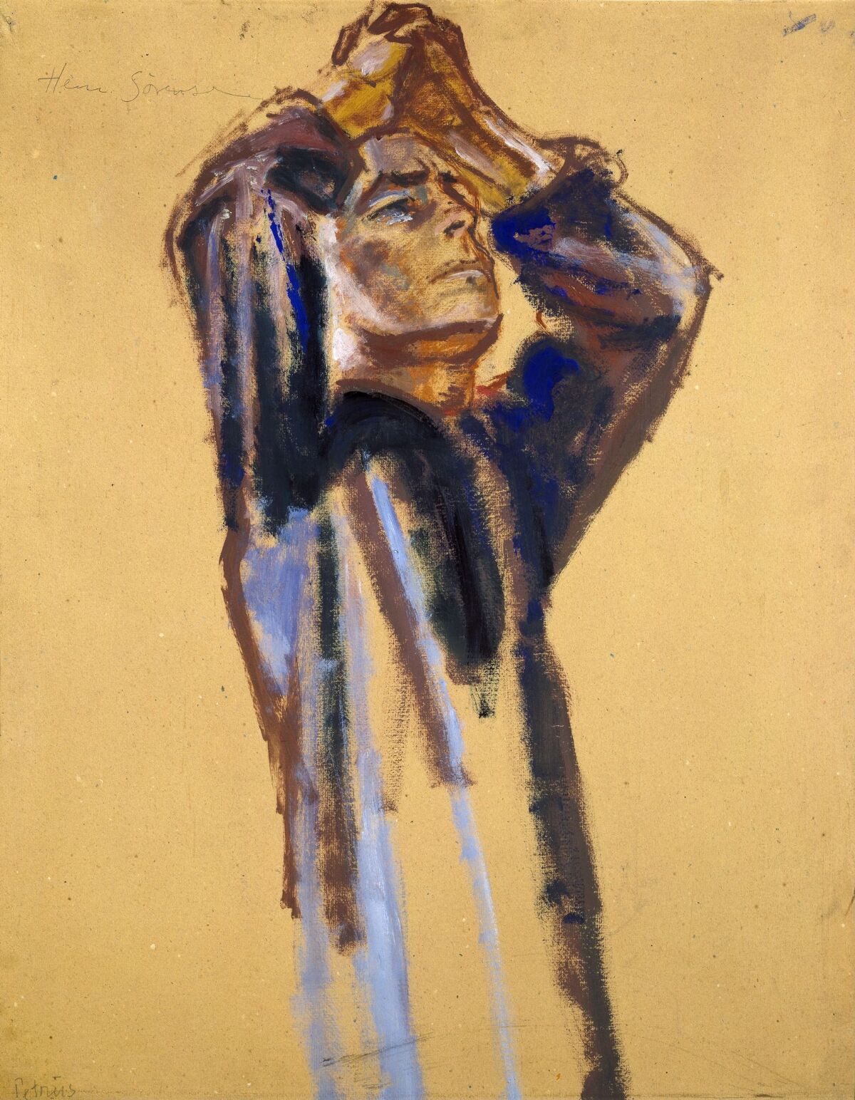 Henrik Sørensen, Petrus. Utkast til altertavlen i Linköping domkirke ...