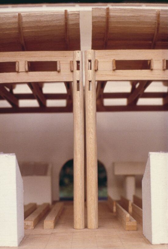 Utkast til kirke i Nordkapp