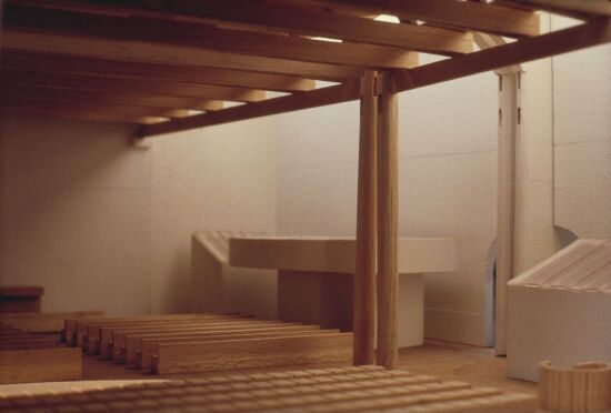 Utkast til kirke i Nordkapp