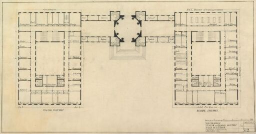 Fysisk og kjemisk institutt på Blindern. Plan