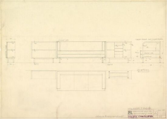 Design til sofa til Fysisk Institutt