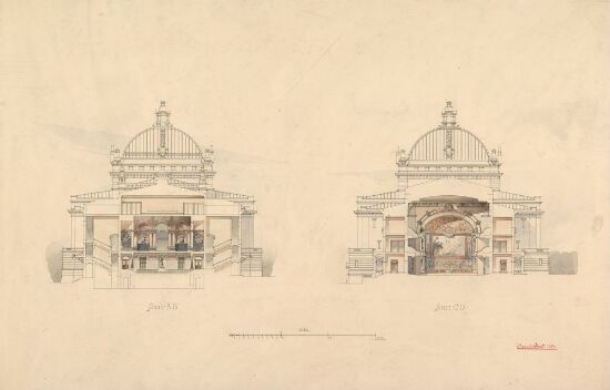 Proposal for a new Theatre Building in Kristianina