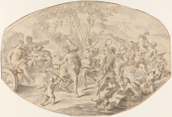 Bacchus and his followers