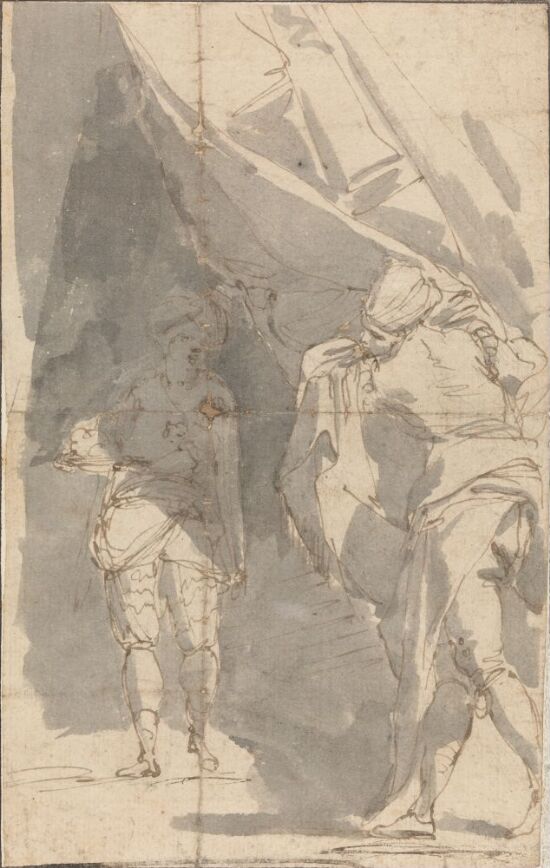 To menn i orientalske drakter