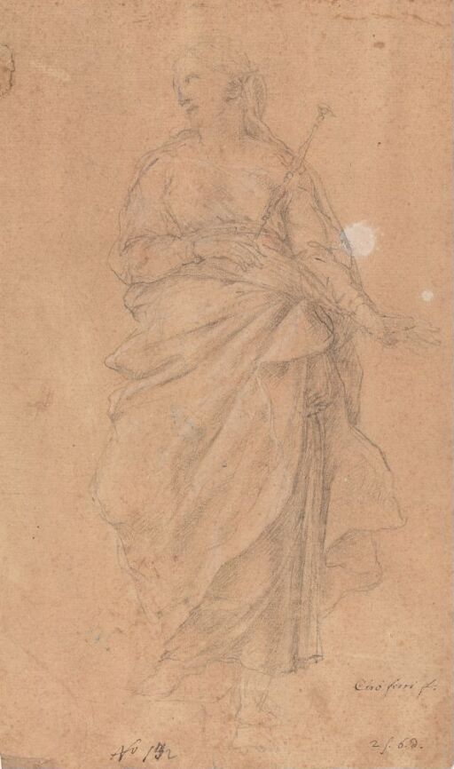 Draped standing Figure of a Woman