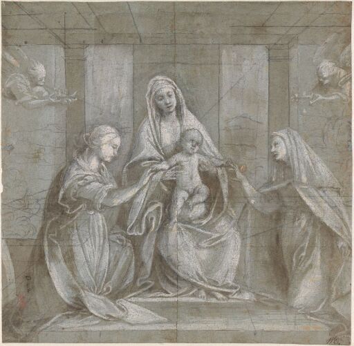 The Virgin and Child with Saint Catherine of Alexandria and Saint Catherine of Siena