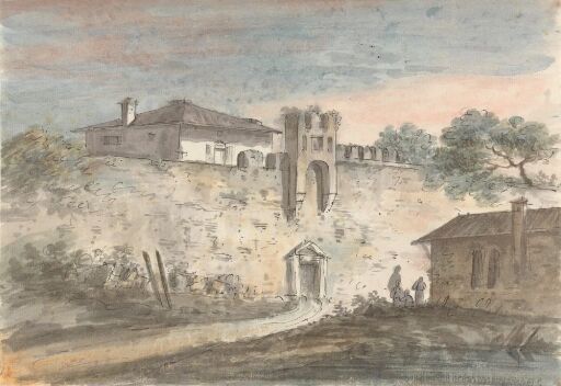 A Villa behind a Wall