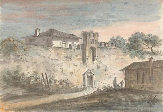 A Villa behind a Wall