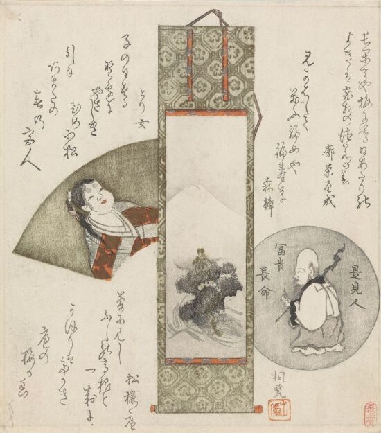 Fukurokuju, Fuji-fjellet og Otafuku