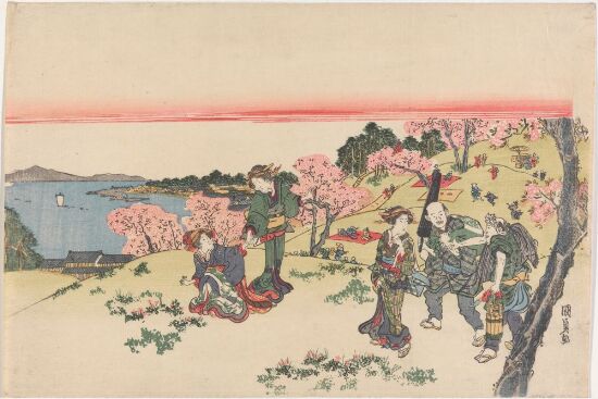 Feiring av kirsebærblomstringen i Goten-yama