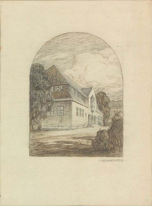 I bokheimen. Deicmanskes filialbibliotek på Schous plass