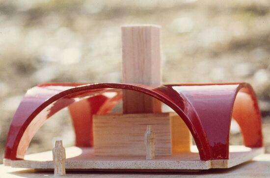 Utkast til hus av polyurethan