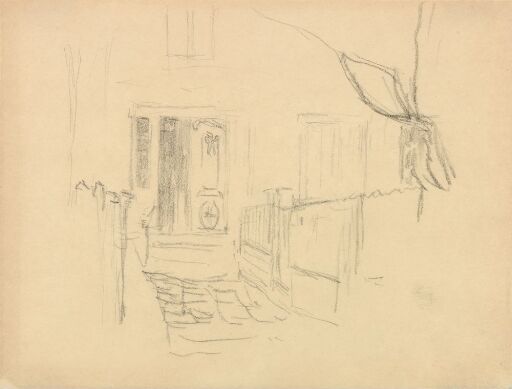 Inngangsparti, Våge på Hidra