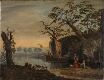 Landskap med figurer, kopi efter ukjent kunstner