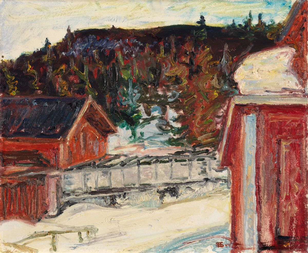 Henrik Sørensen, Sol i Hakadalsskogen – Nasjonalmuseet – Samlingen