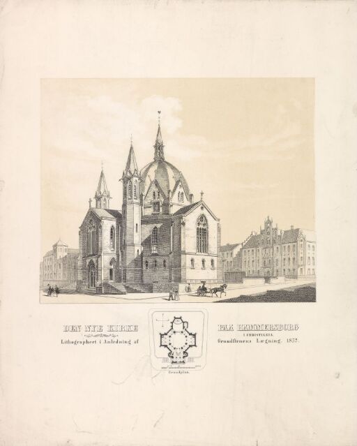 The Trinity Church in Christiania